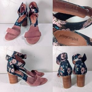 Jeffrey Campbell Purdy Round Stacked Heele…